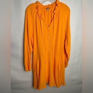 Magaschoni Orange Dress || Size M